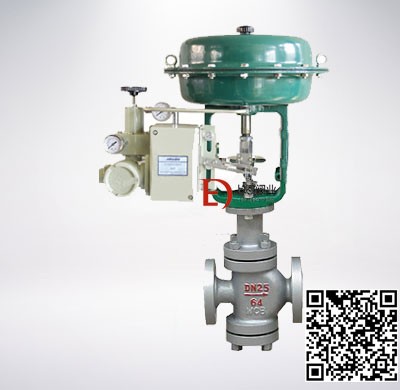 氣動薄膜雙座調節（jiē）閥