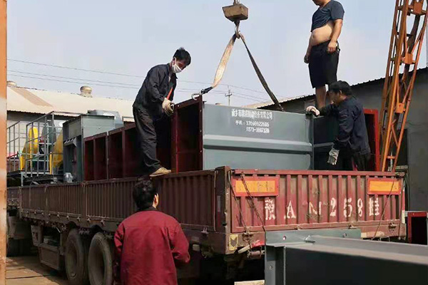 NE板鏈式鬥提機裝車